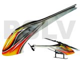  FUC-130F-GB01  Fusuno Flamy Composite Goblin style Fuselage - Blade 130X  